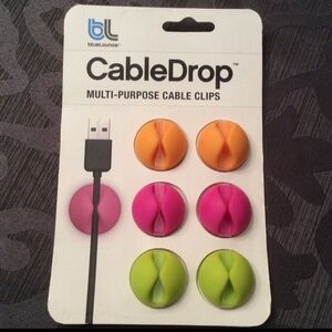 Multipurpose Cable Clips - Cable Drop cord management
